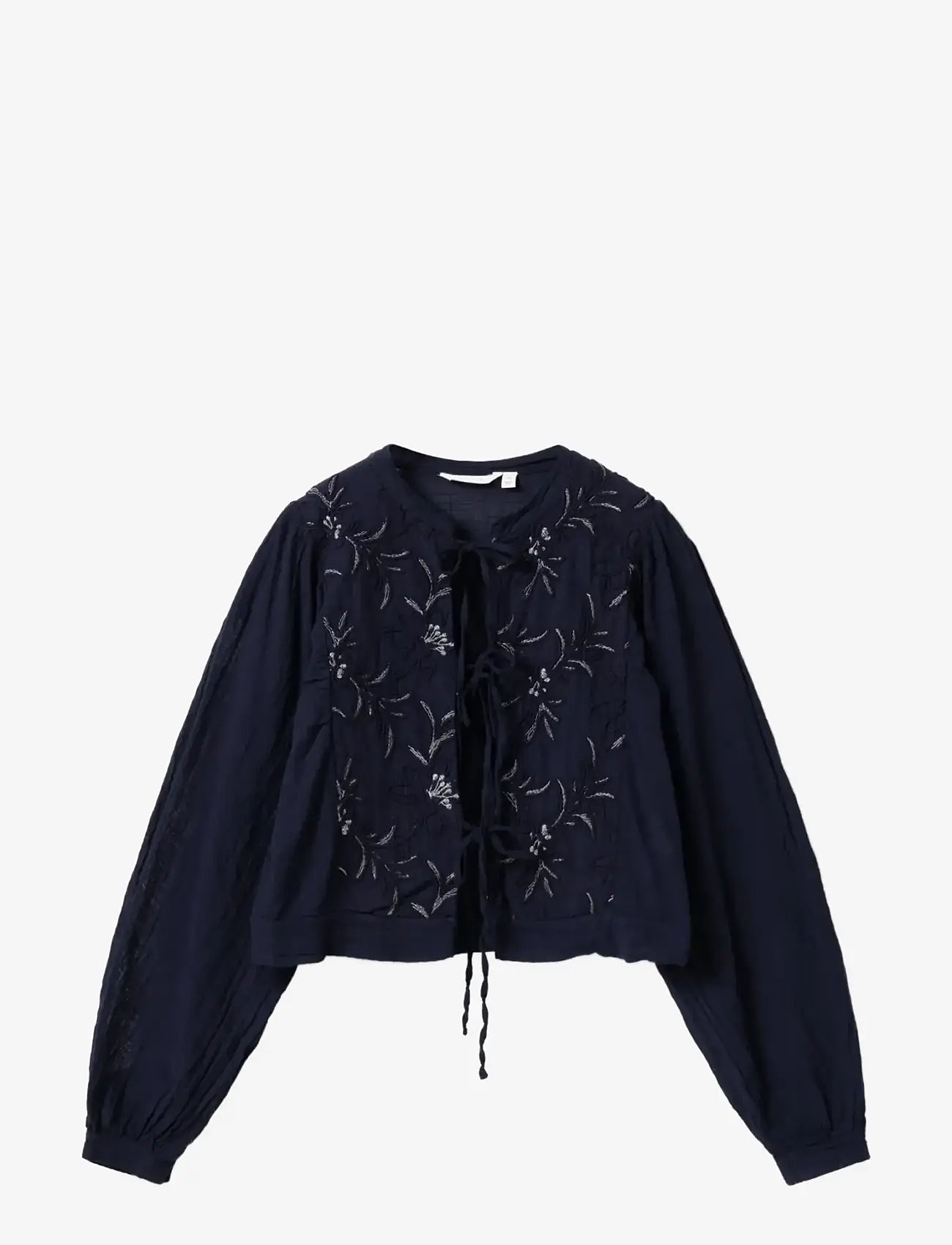 Noella - N-Ludmilla Blouse - langærmede bluser - midnight blue - 1