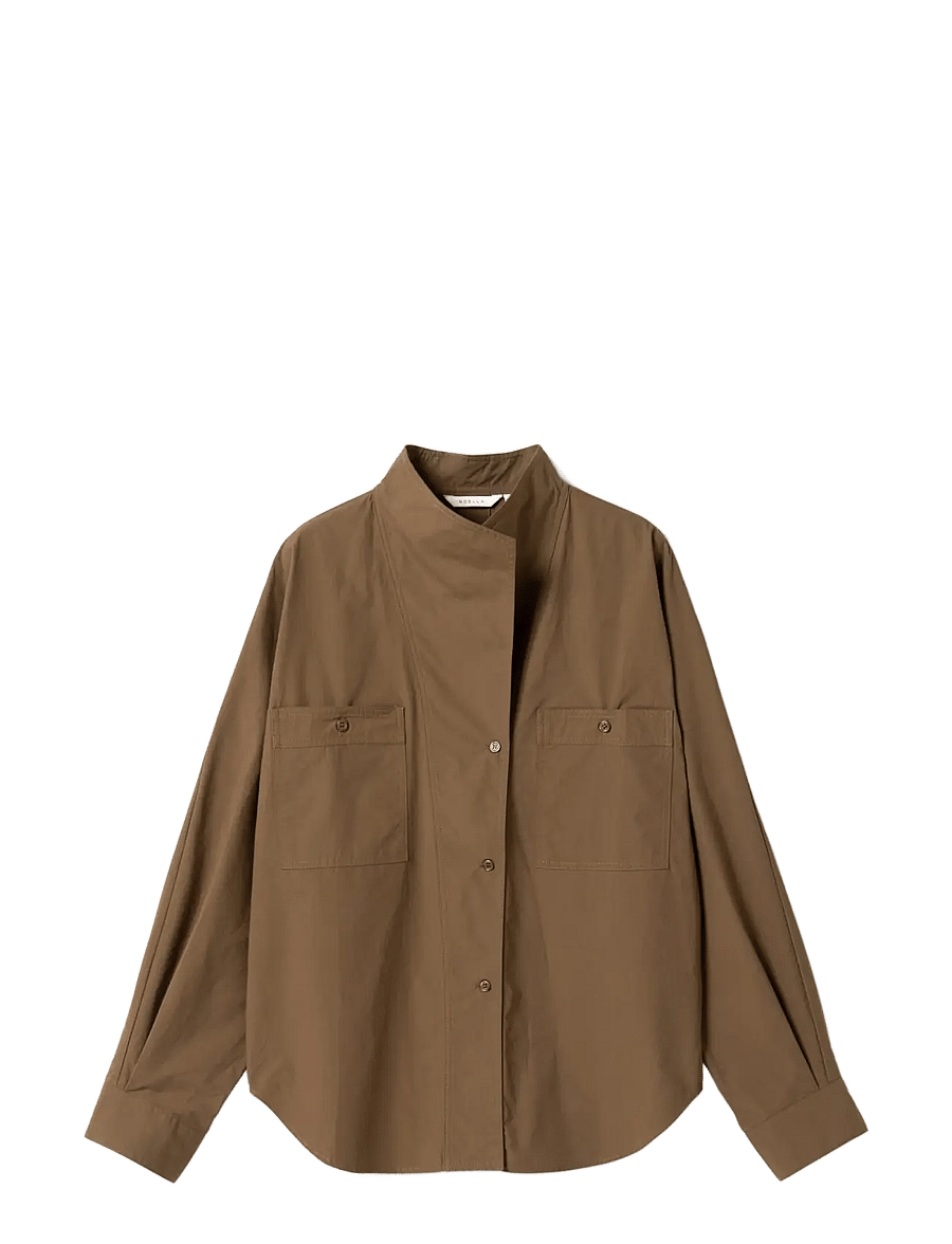 Noella - N-Novi Shirt - långärmade skjortor - breen - 1