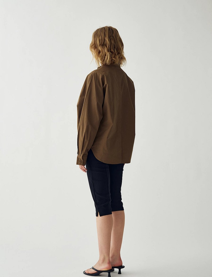 Noella - N-Novi Shirt - långärmade skjortor - breen - 3