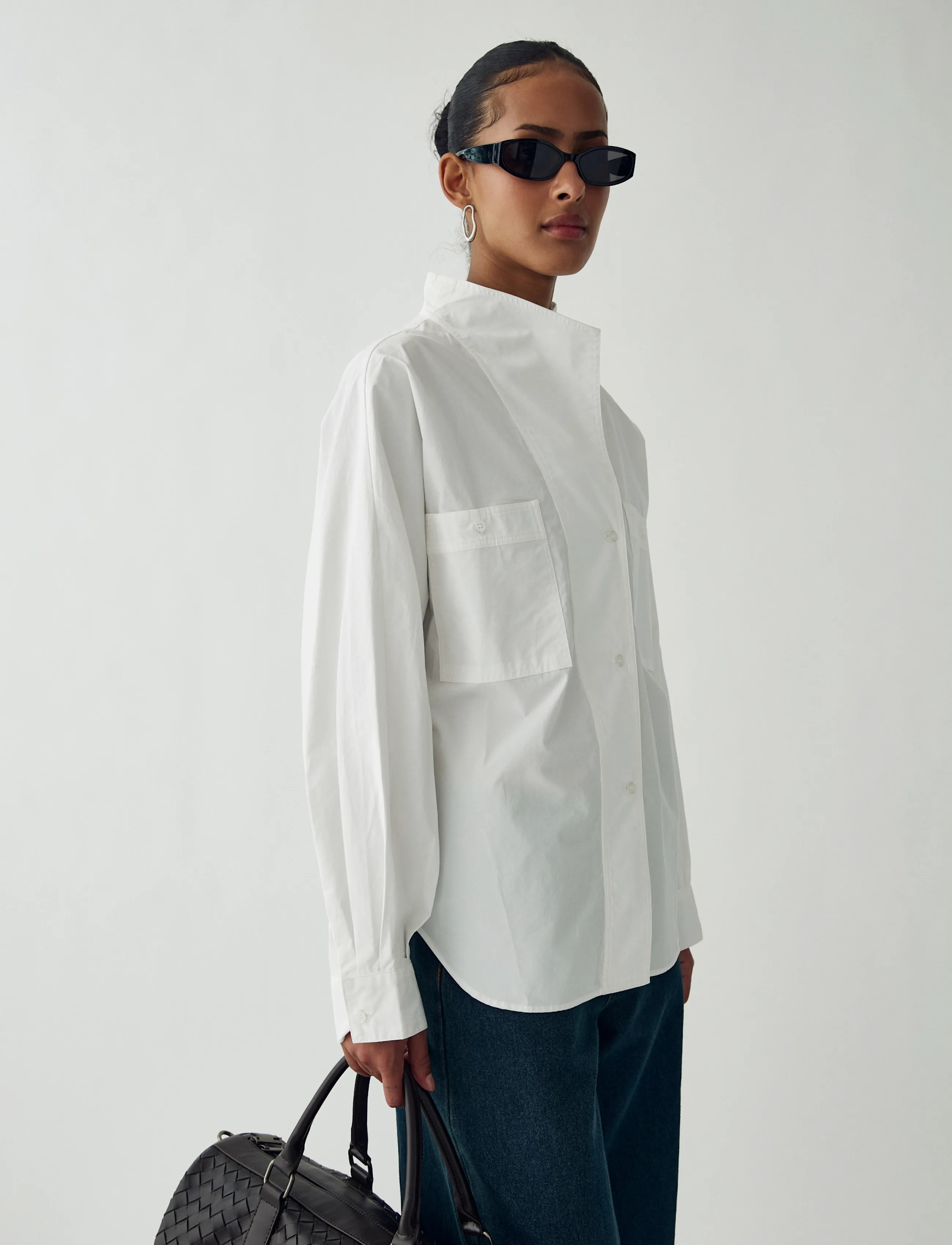 Noella - N-Novi Shirt - langärmlige hemden - white - 5