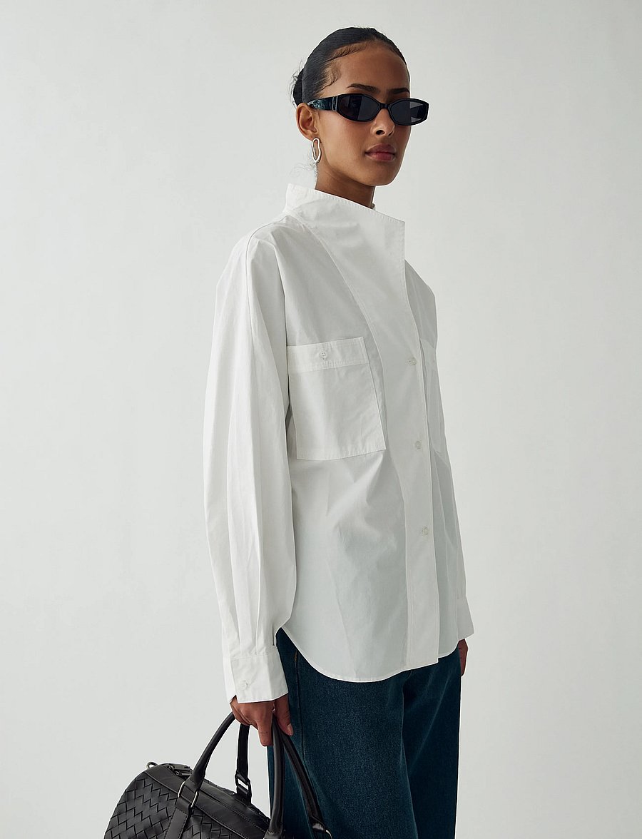 Noella - N-Novi Shirt - langärmlige hemden - white - 5