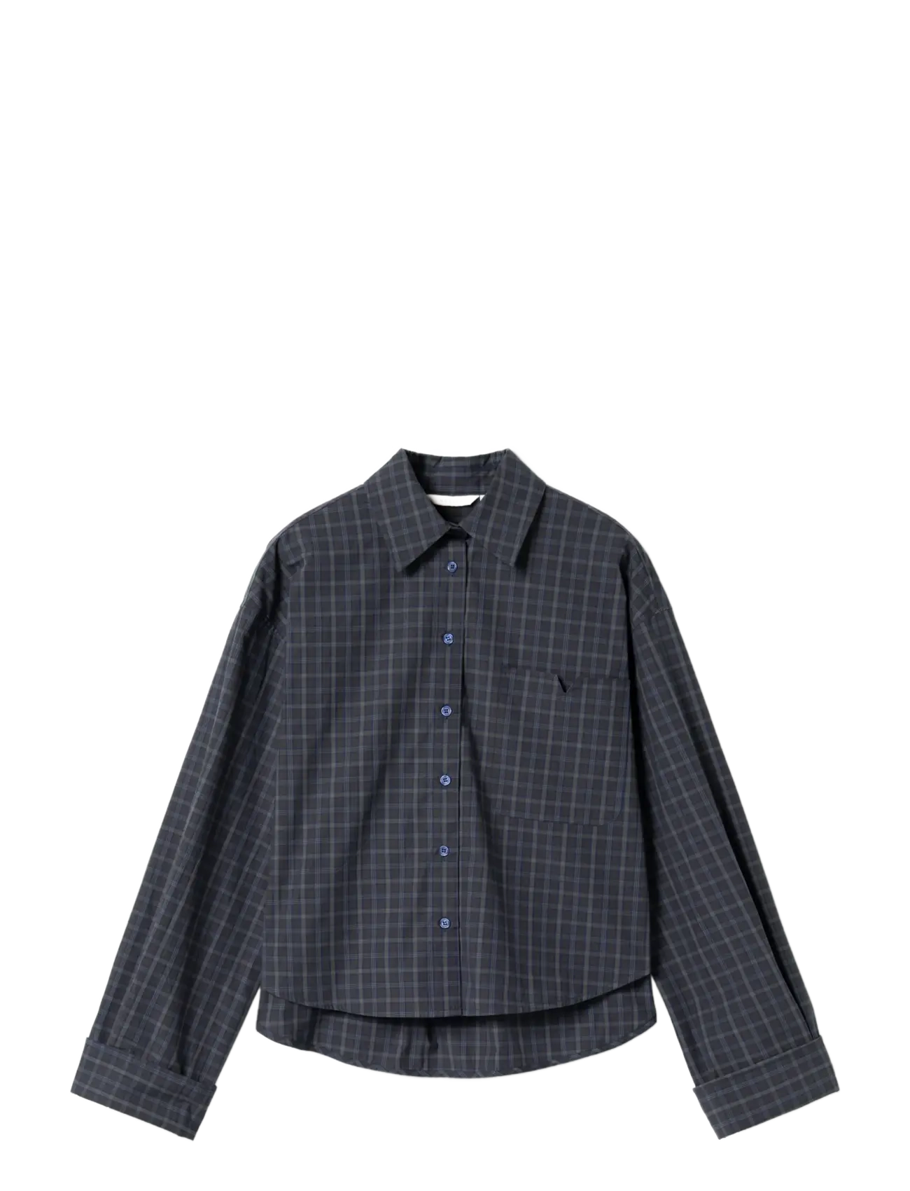 Noella N-Marlon C Shirt - Blouses & Shirts - DODIE BROWN BLUE CHECK / multi