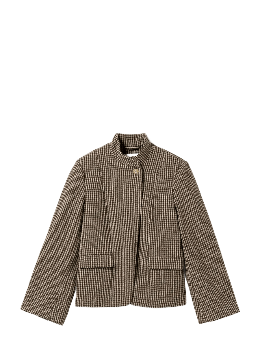 Noella - N-Monique Blazer - delphia brown check - 1
