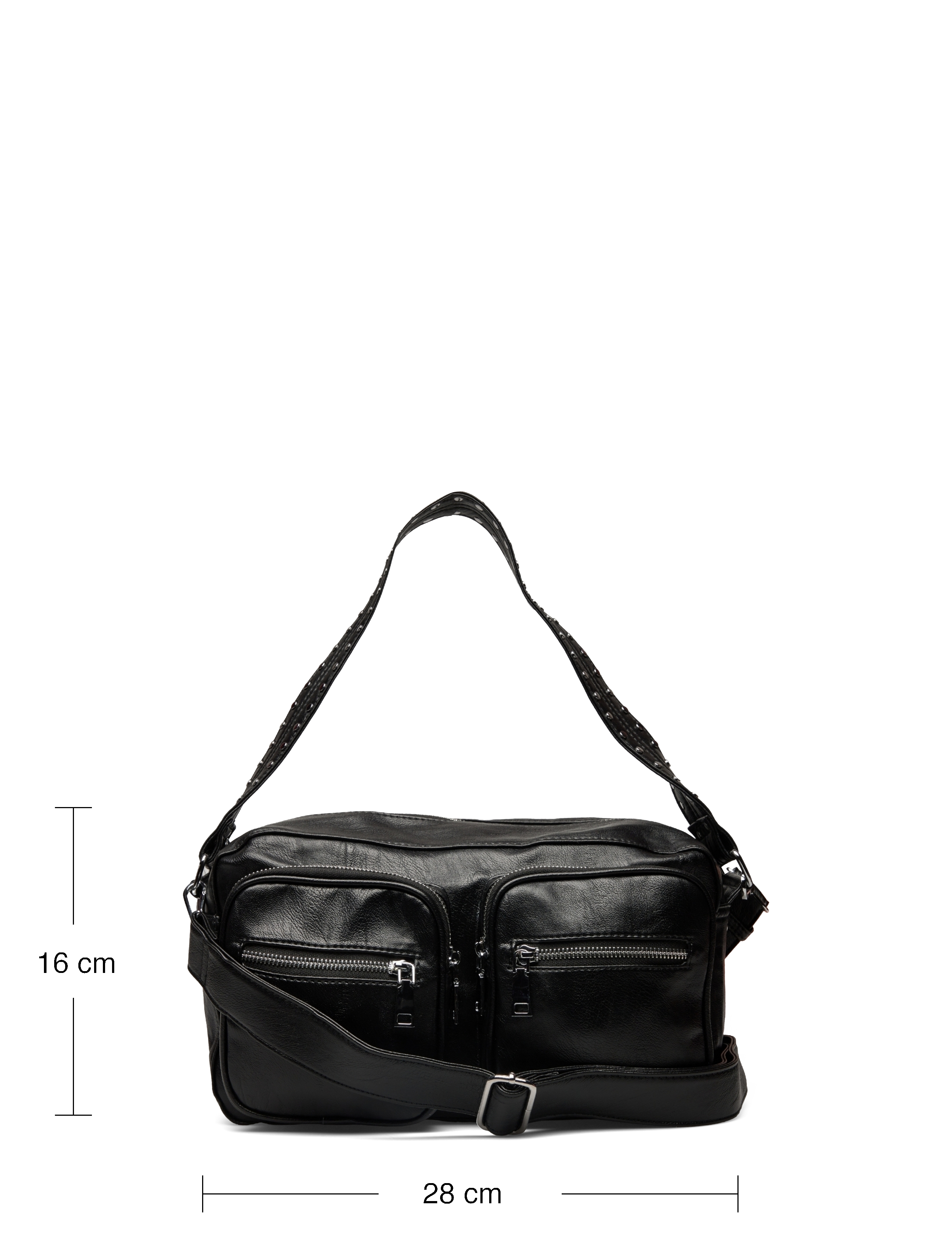 Noella - Celia Bag Black Leather Look - black leather look - 5