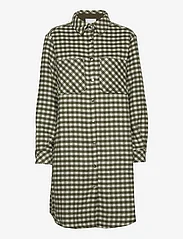 Noella - Avalon Shirt Jacket - winter coats - army checks - 0