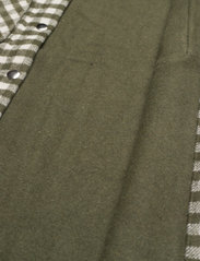 Noella - Avalon Shirt Jacket - pitkät talvitakit - army checks - 4