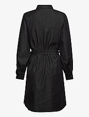 Noella - Anika Shirt Dress Denim - skjortekjoler - black denim - 1