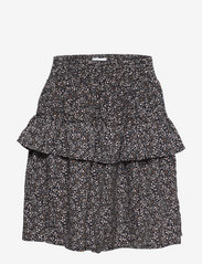 Noella - Zuez Skirt - korte nederdele - black mini flower - 0