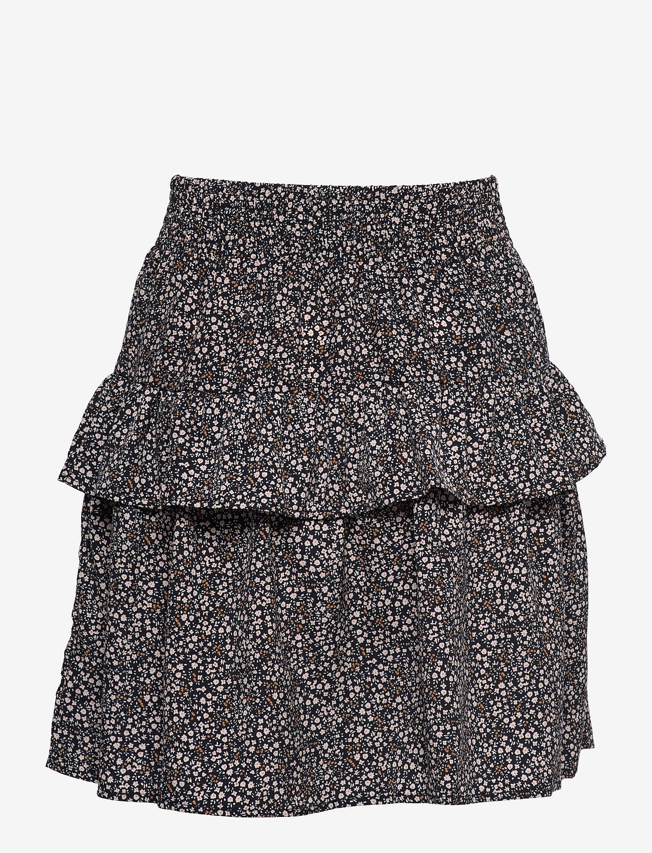 Noella - Zuez Skirt - korte nederdele - black mini flower - 1