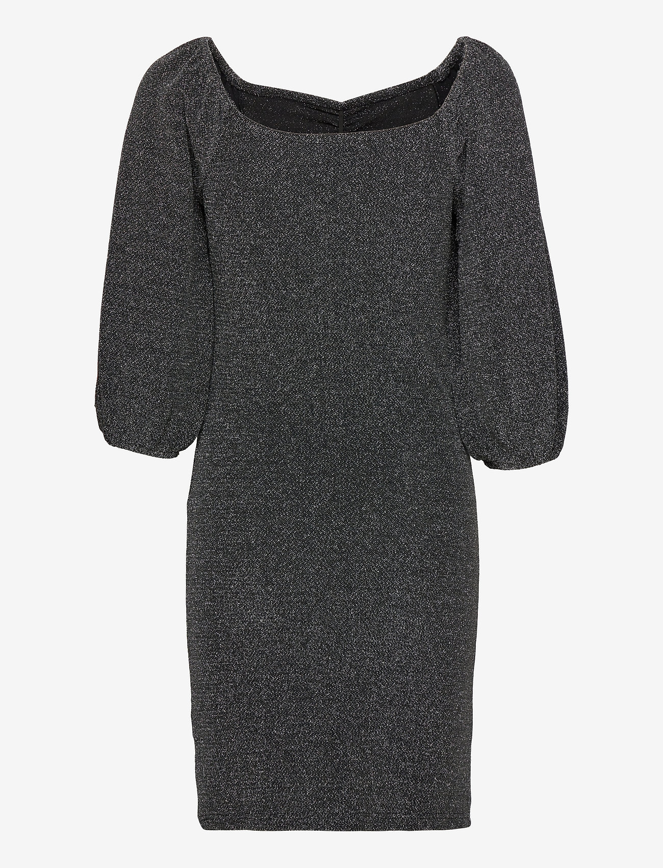 Noella - Diana Dress Nylon - tettsittende kjoler - black/silver lurex - 1
