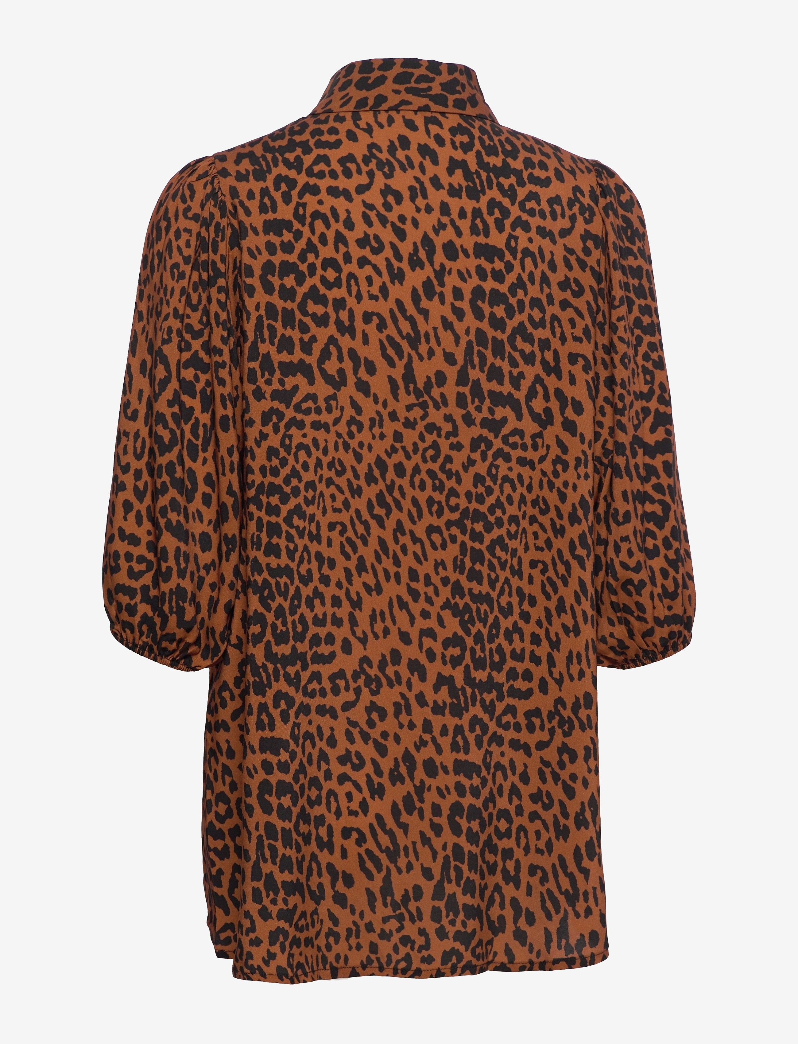 Noella - Etta Blouse Viscose - kortärmade blusar - leo - 1