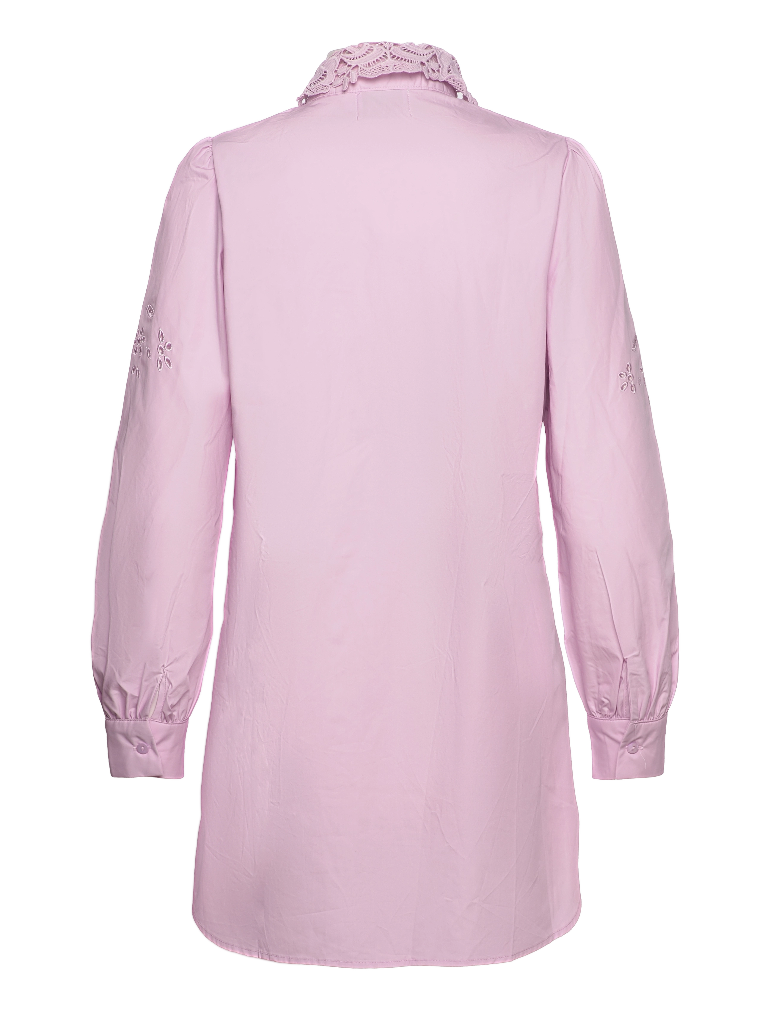 Noella - Lucille Long Shirt Cotton - lavender - 1