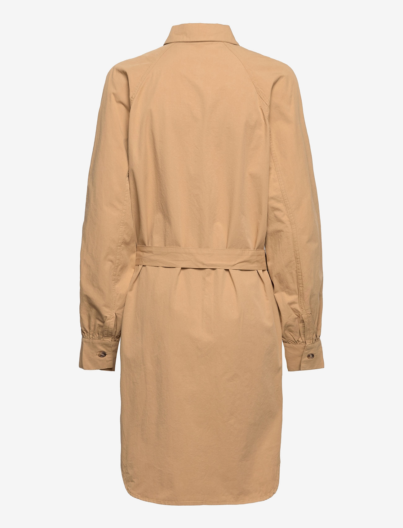 Noella - Dana Shirt Dress Cotton - marškinių tipo suknelės - camel - 1