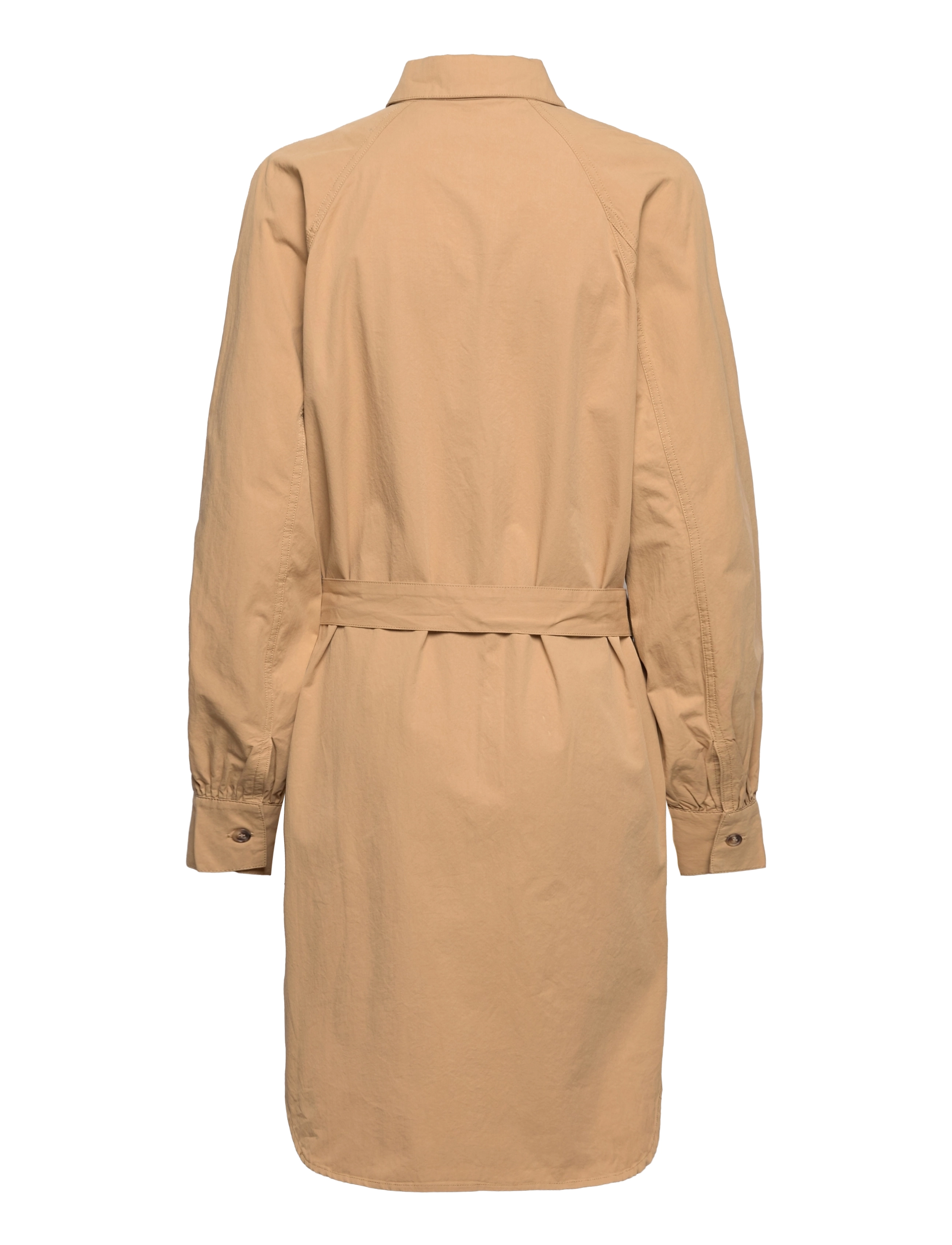 Noella - Dana Shirt Dress Cotton - skjortekjoler - camel - 1