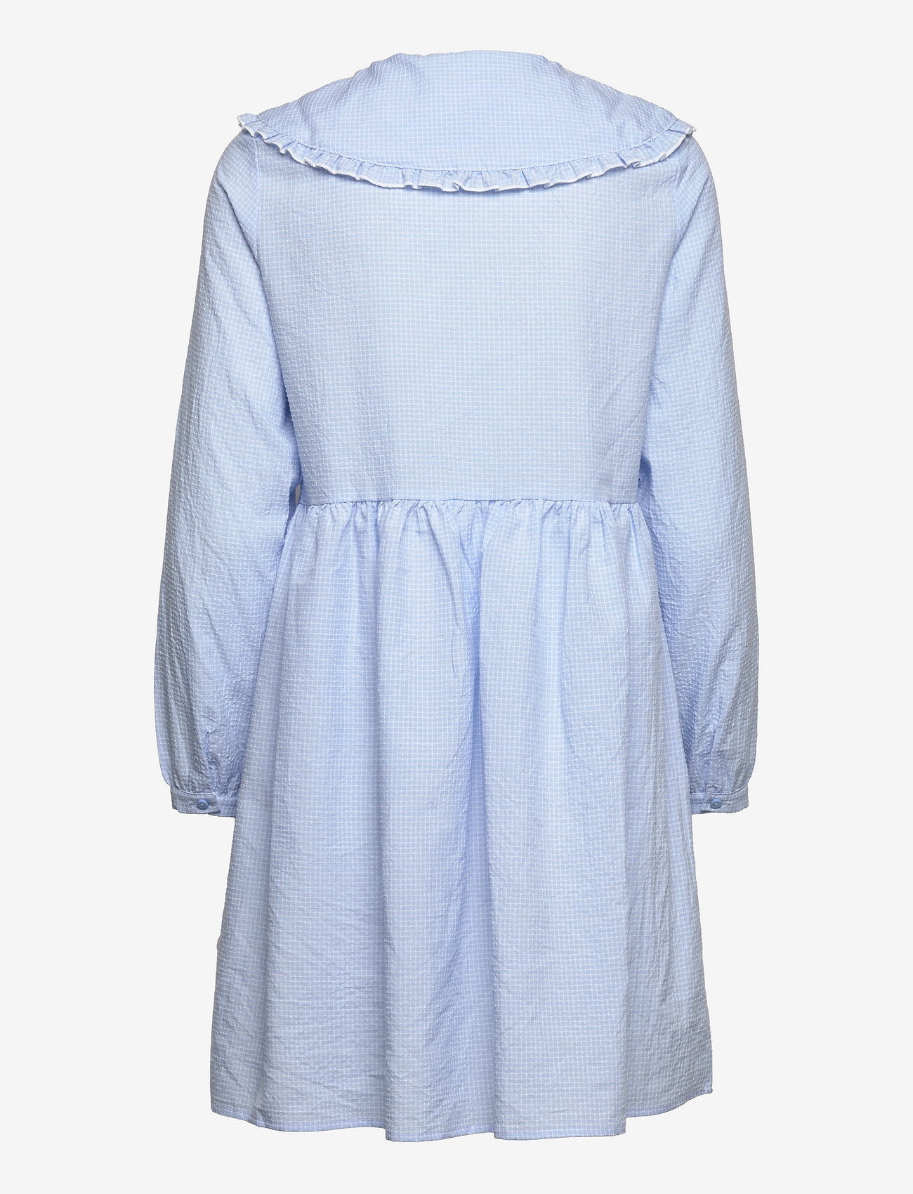 Noella - Dania Dress Cotton - skjortekjoler - blue/white checks - 1