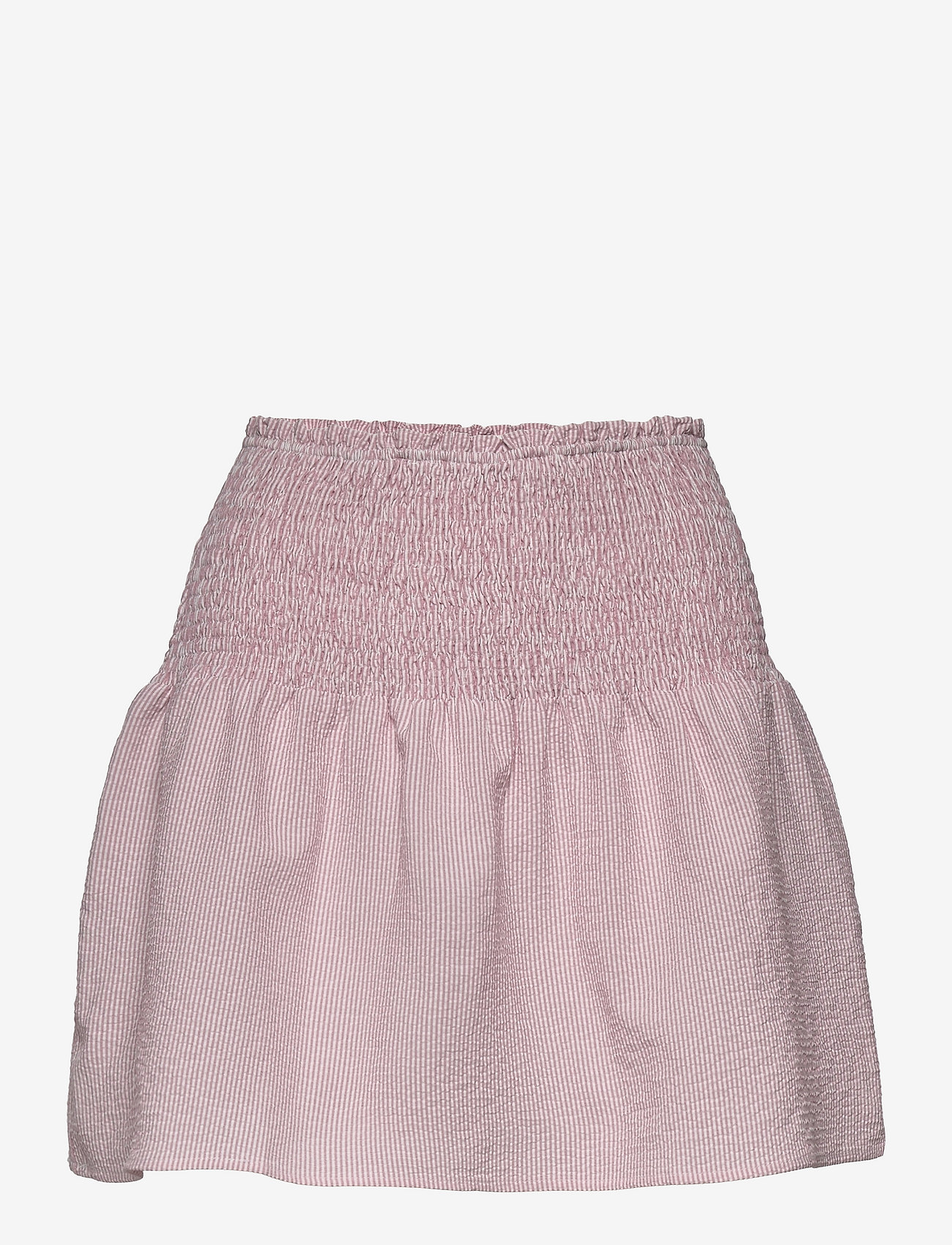Noella - Blossom Skirt Cotton - korte skjørt - rose stripe - 0