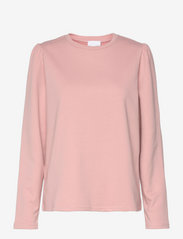 Noella - Flow Sweatshirt Cotton - pitkähihaiset t-paidat - rose - 0