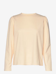 Noella - Flow Sweatshirt Cotton - langärmlige tops - yellow - 0