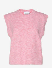 Frenchie Knit Vest - ROSE MELANGE