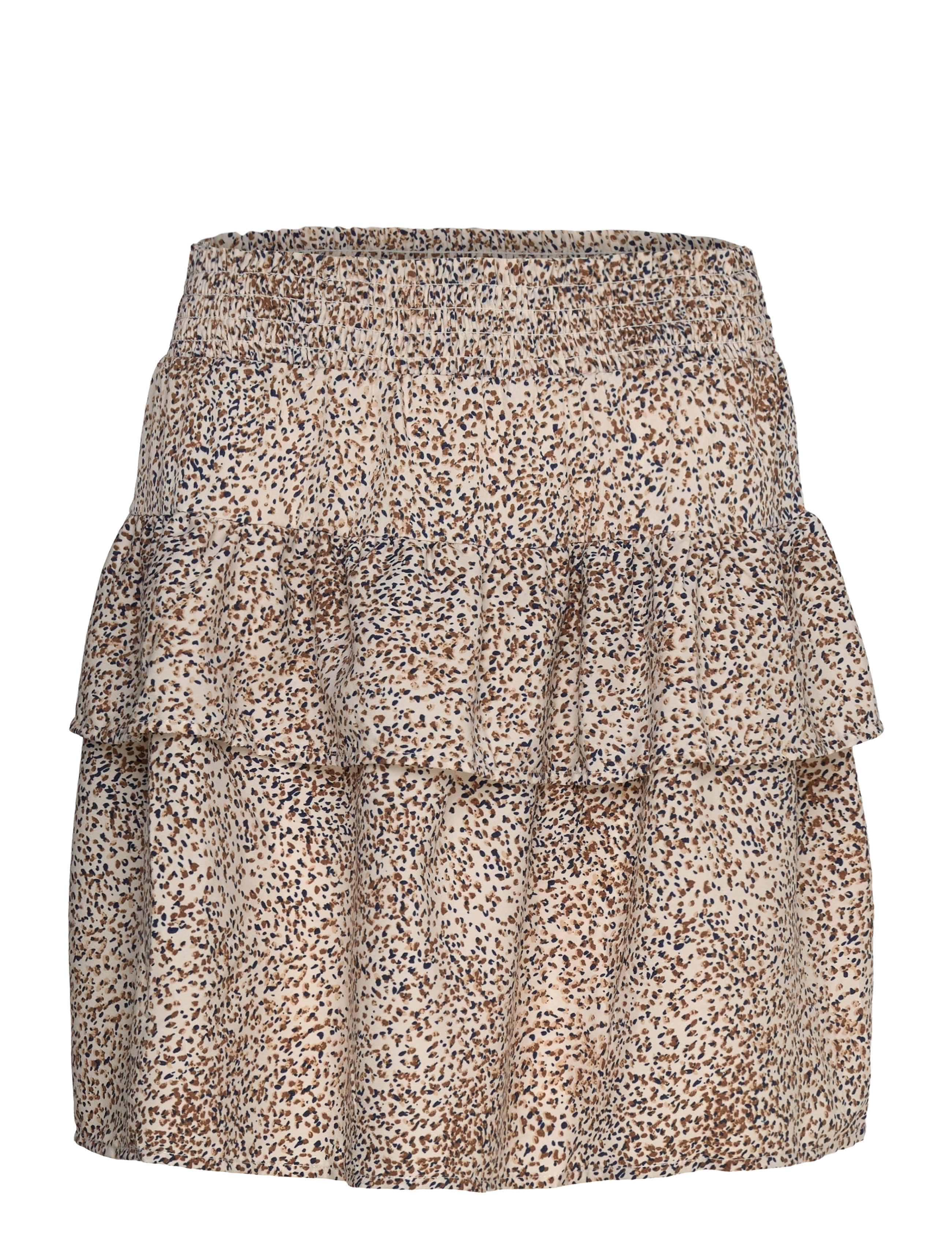 Noella Zues Skirt Viscose - Nederdele - GRAPHIC LEO / beige