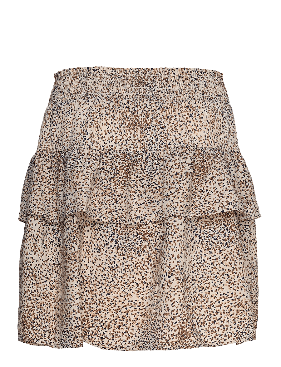 Noella - Zues Skirt Viscose - korte nederdele - graphic leo - 1