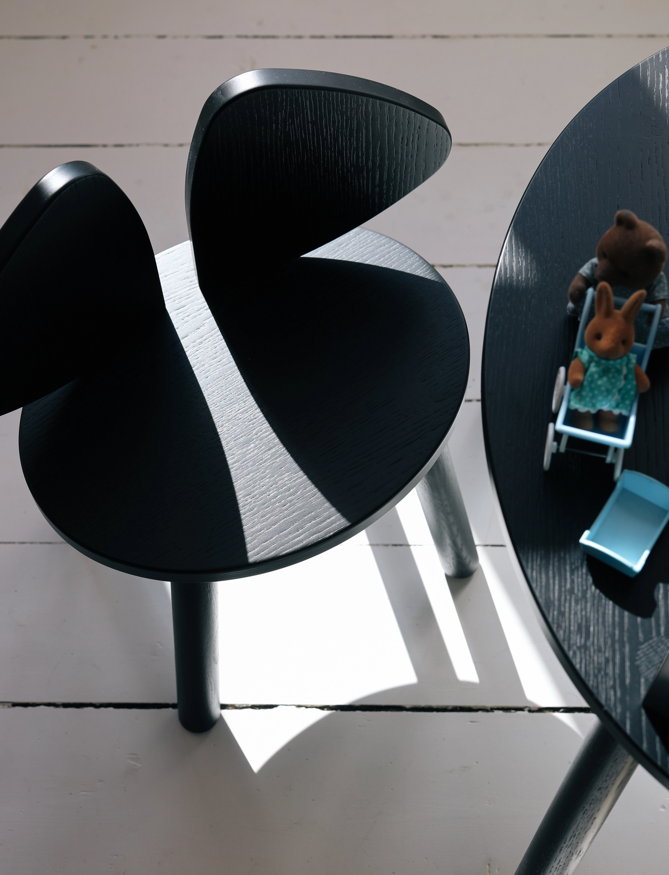 Nofred - Mouse Childrens Chair - stólar og kollar - black - 2