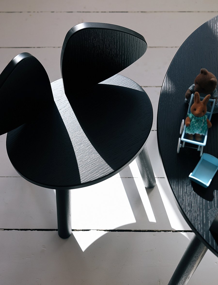 Nofred - Mouse Childrens Chair - stólar og kollar - black - 2