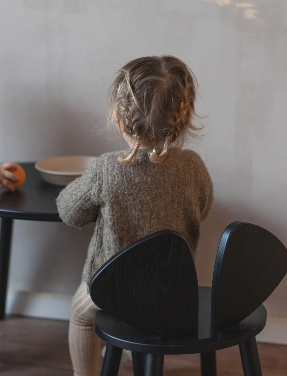 Nofred - Mouse childrens chair - stühle & hocker - black - 3