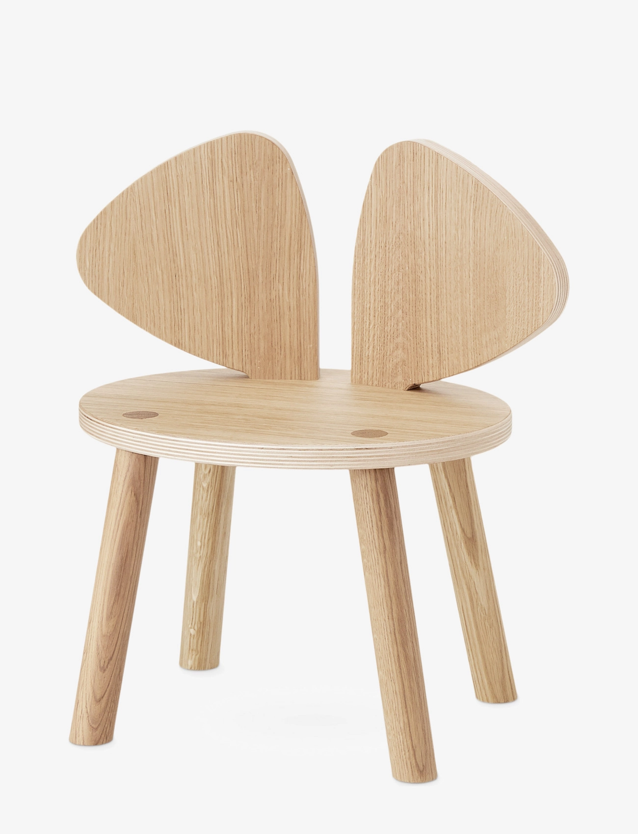 Nofred Mouse Børnestol, Furniture, Beige, Str: 42.5X28X46CM