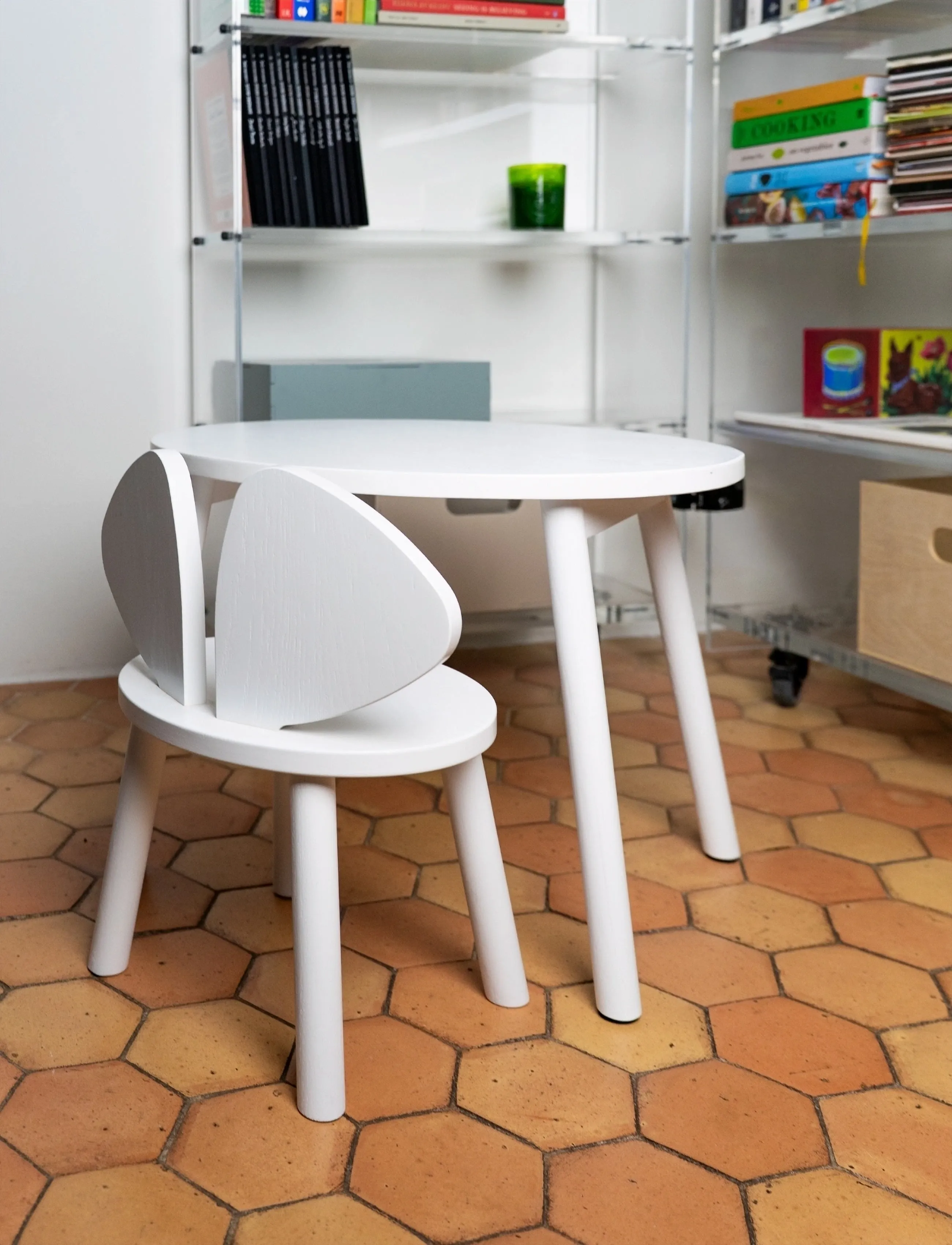 Nofred - Mouse Childrens Chair - stühle & hocker - white - 5