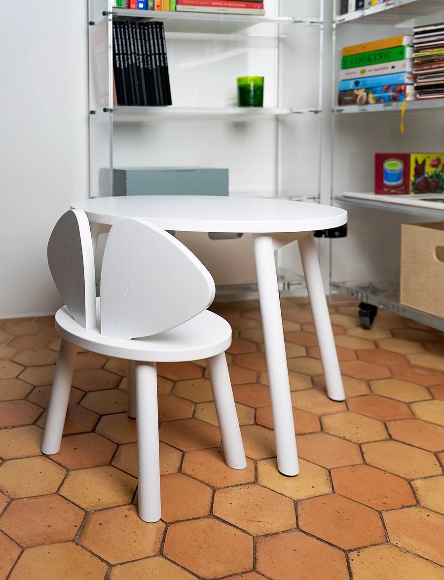Nofred - Mouse Childrens Chair - stühle & hocker - white - 5