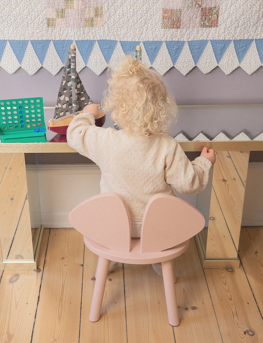 Nofred - Mouse Childrens Chair - stühle & hocker - rosa - 0