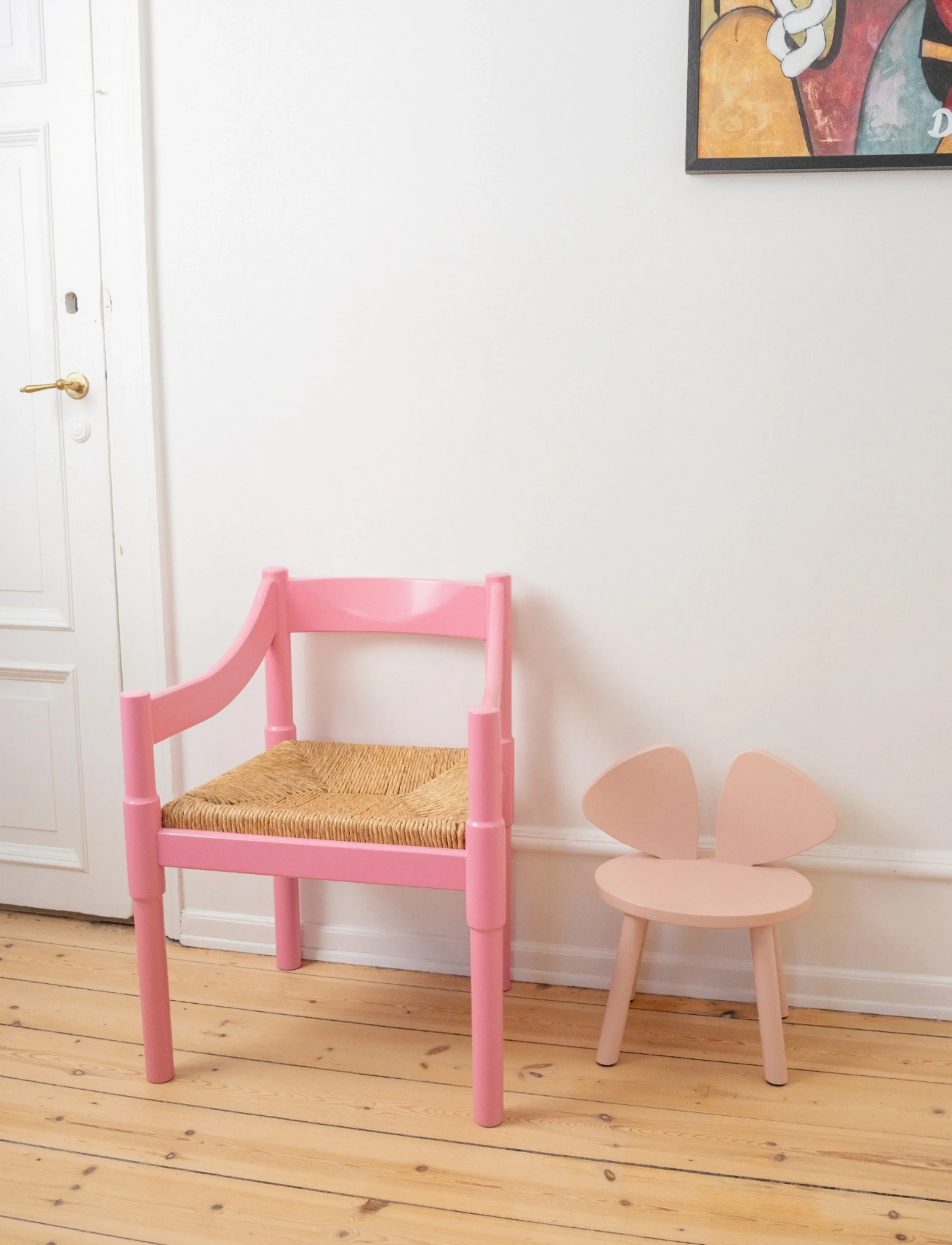 Nofred - Mouse Childrens Chair - chairs & stools - rosa - 2
