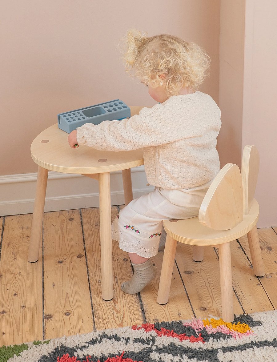 Nofred - Mouse Childrens Chair - toolid ja pingid - birch - 0