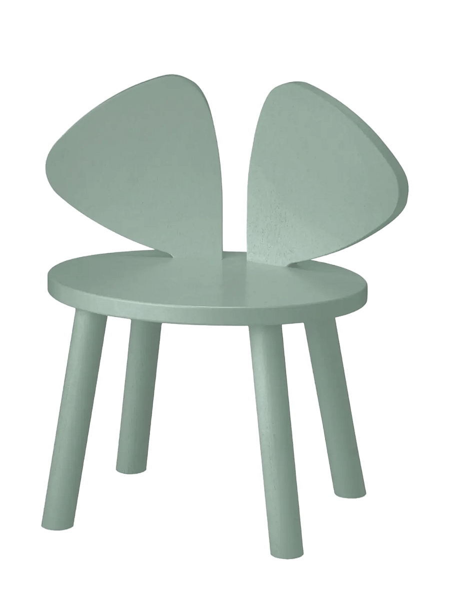 Nofred - Mouse childrens chair - stühle & hocker - olive green - 1