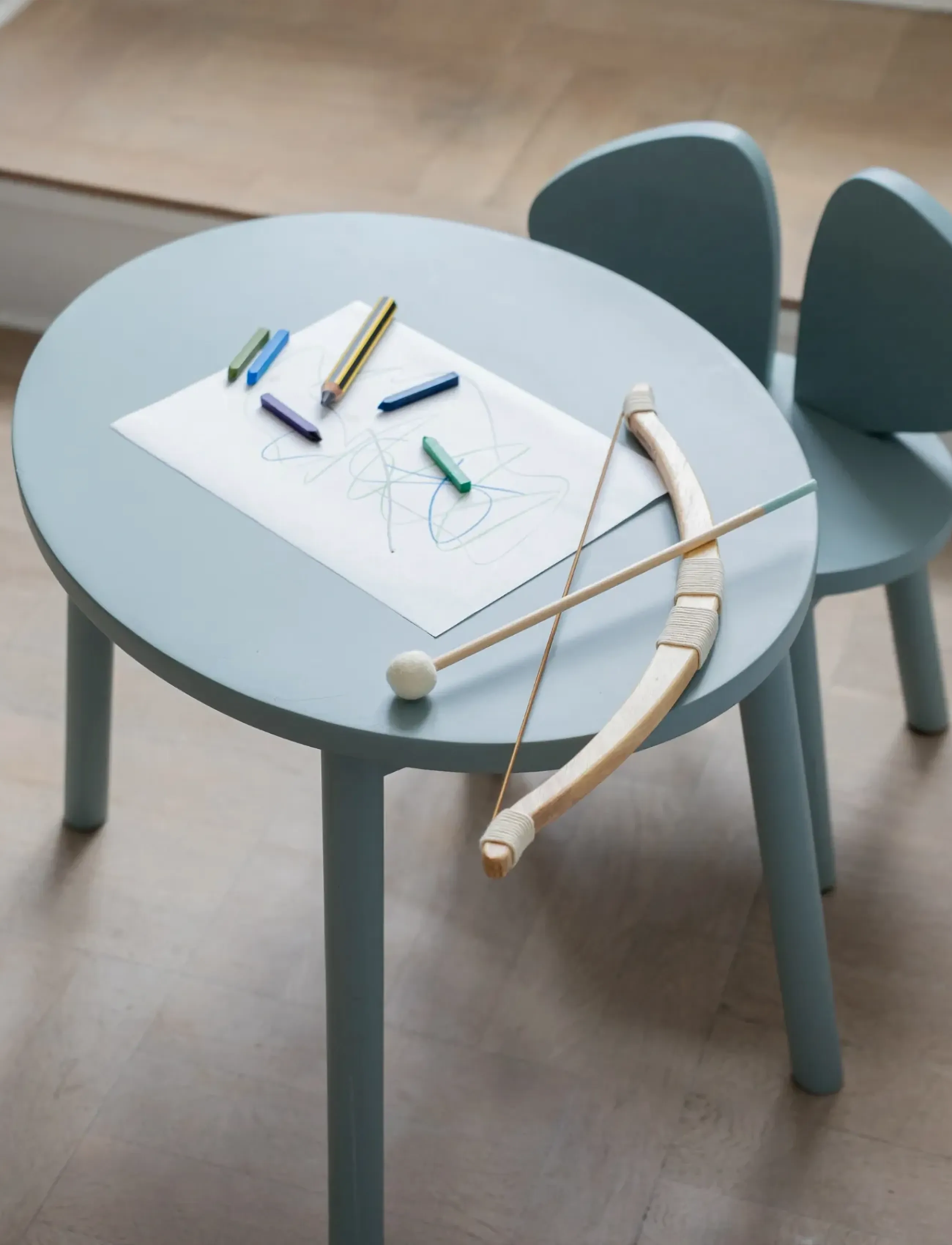 Nofred - Mouse childrens chair - stühle & hocker - olive green - 2