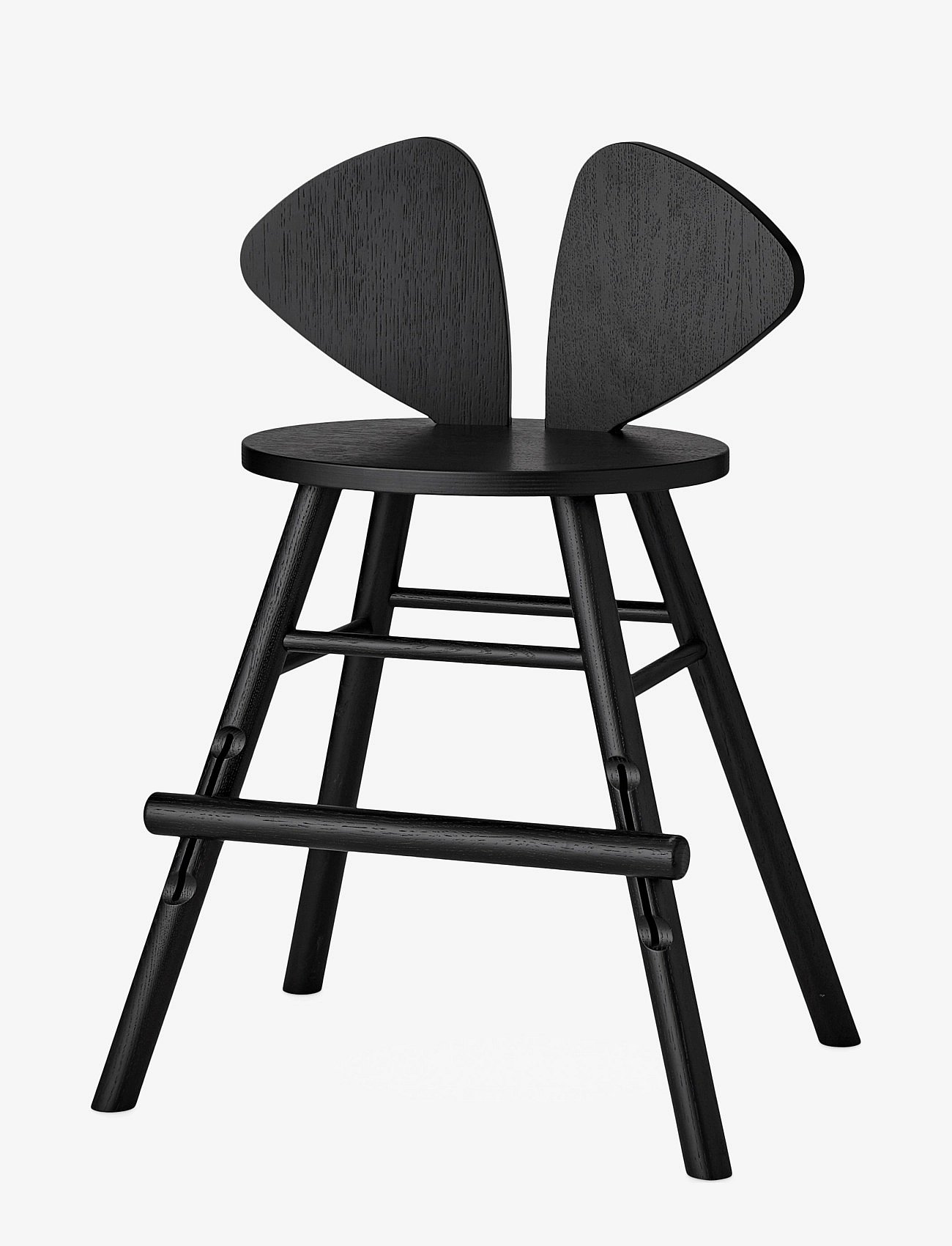 Nofred Mouse Børnestol - Black - 52X41X77CM