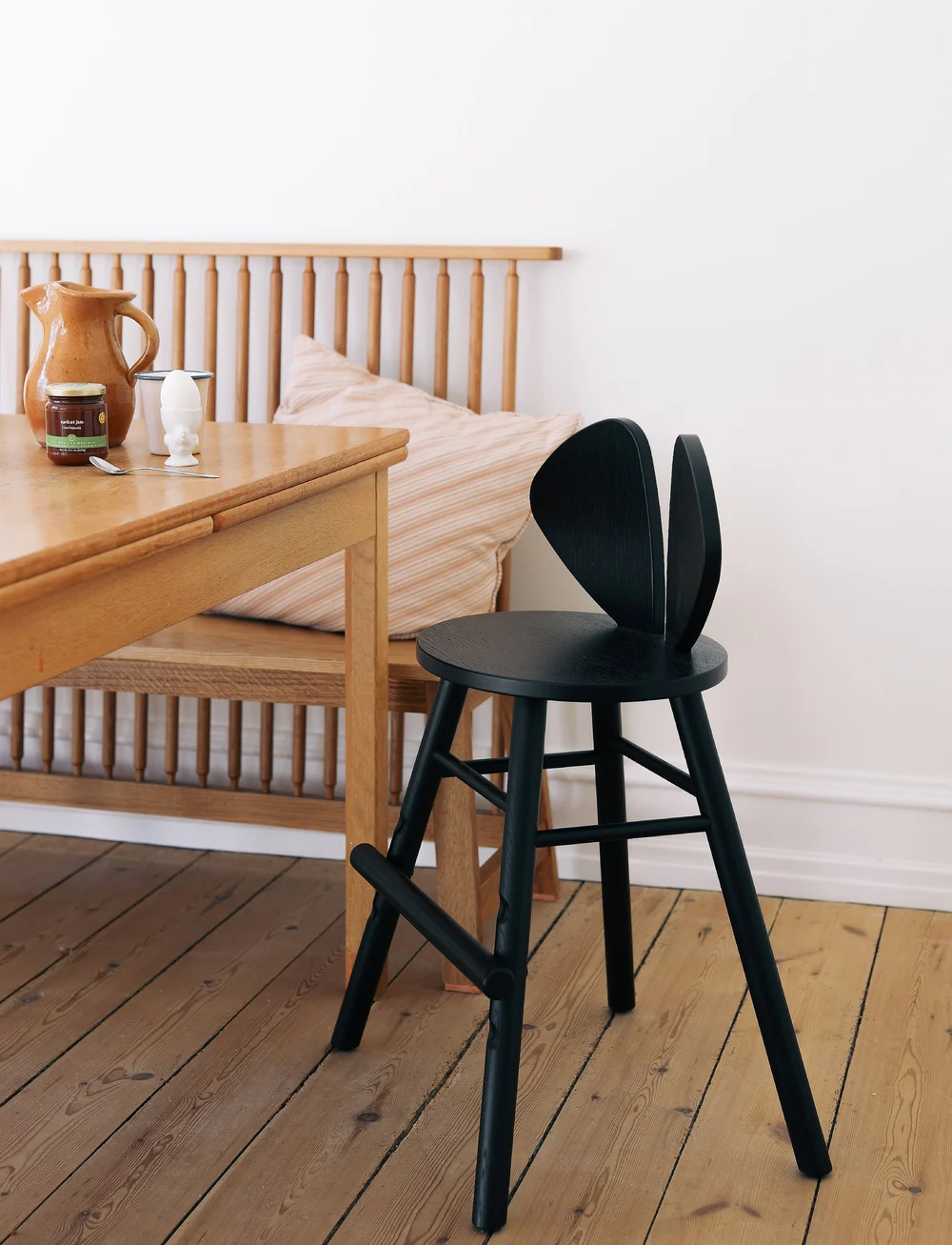 Nofred - Mouse Childrens Chair - hochstühle - black - 2