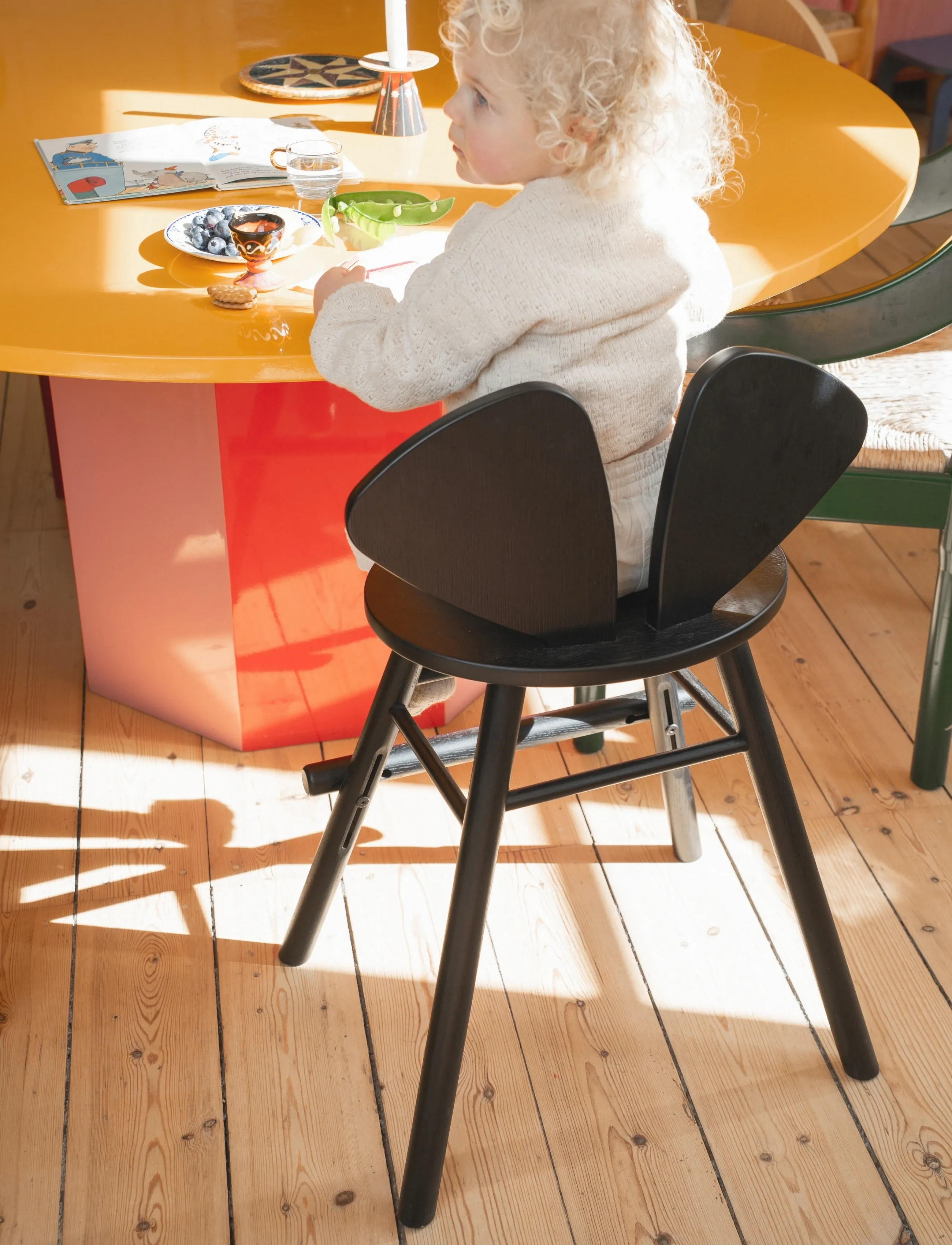 Nofred - Mouse Childrens Chair - high chairs - black - 4