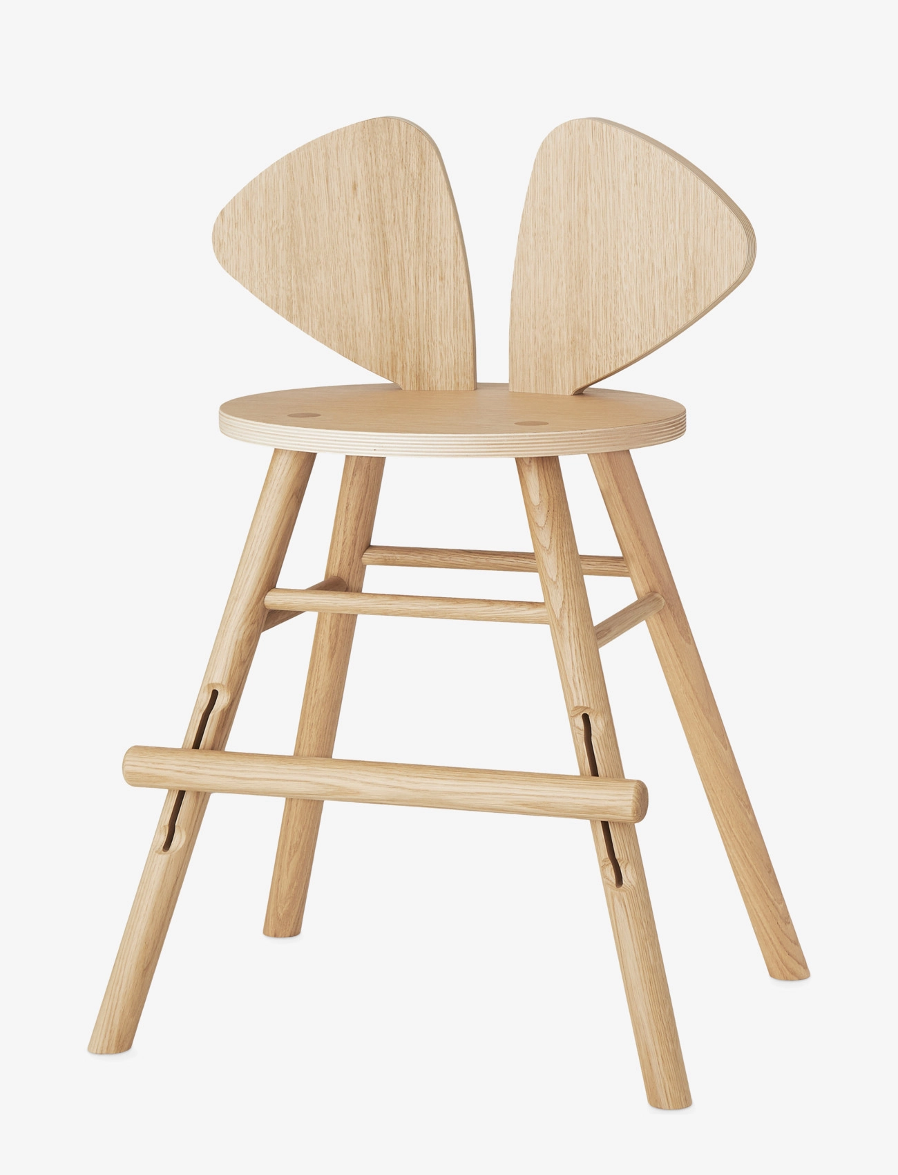 Nofred Mouse Børnestol, Muse Børnestol, Beige, Str: 52X41X77CM