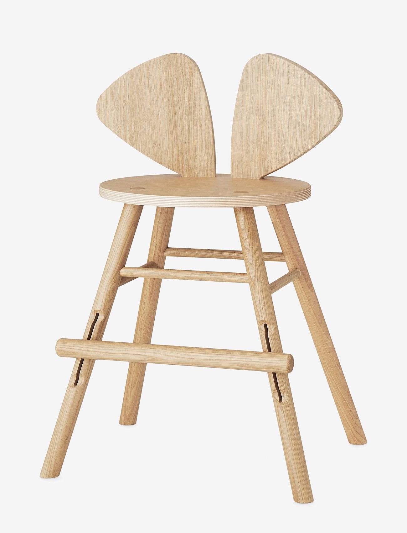 Nofred - Mouse Childrens Chair - high chairs - oak - 1