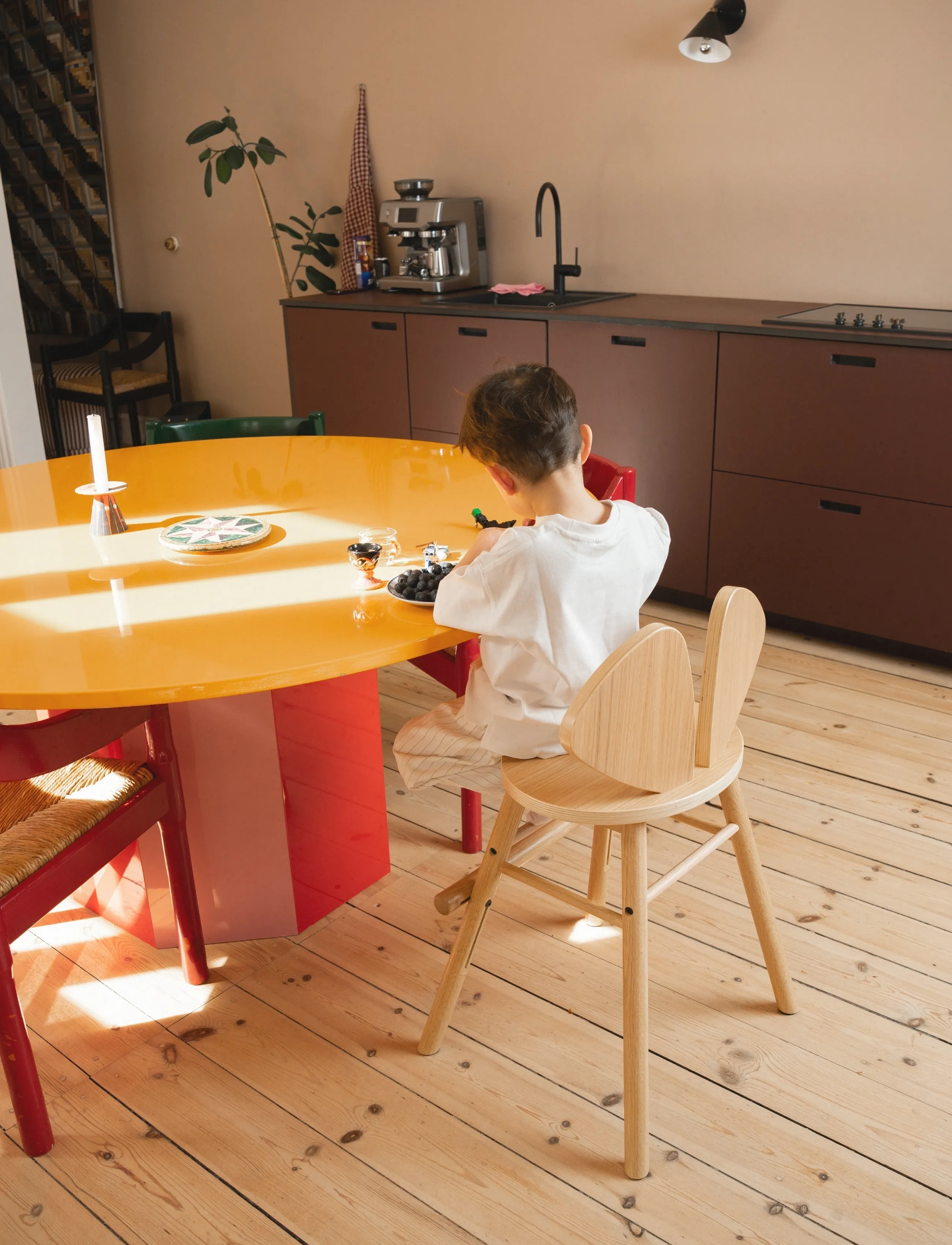 Nofred Mouse Børnestol, 52X41X77 cm, Kids Decor, Beige - Furniture, Kinder