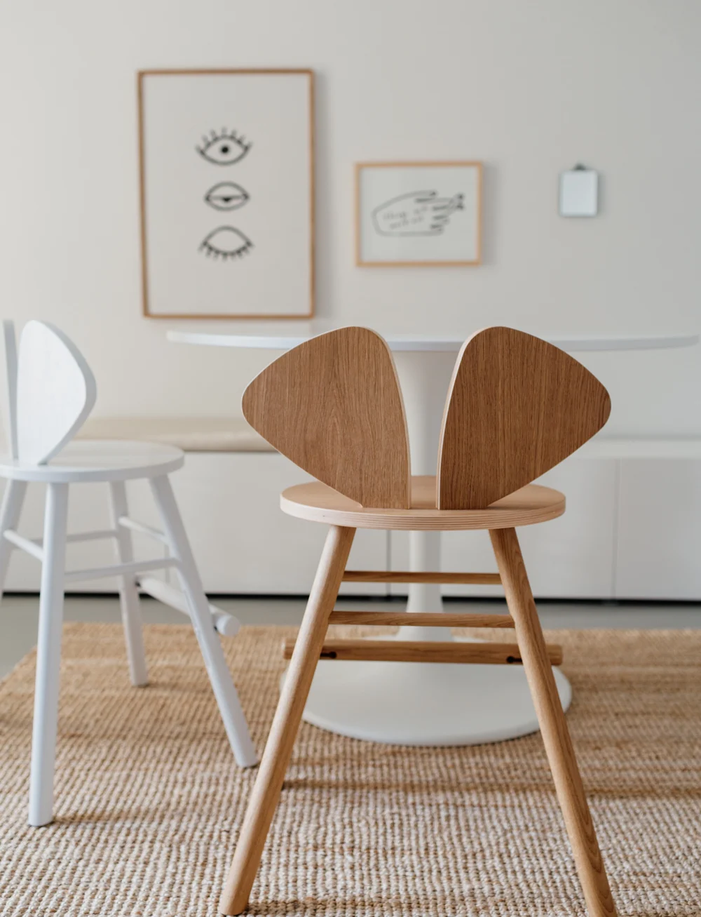 Nofred - Mouse Childrens Chair - hochstühle - oak - 0