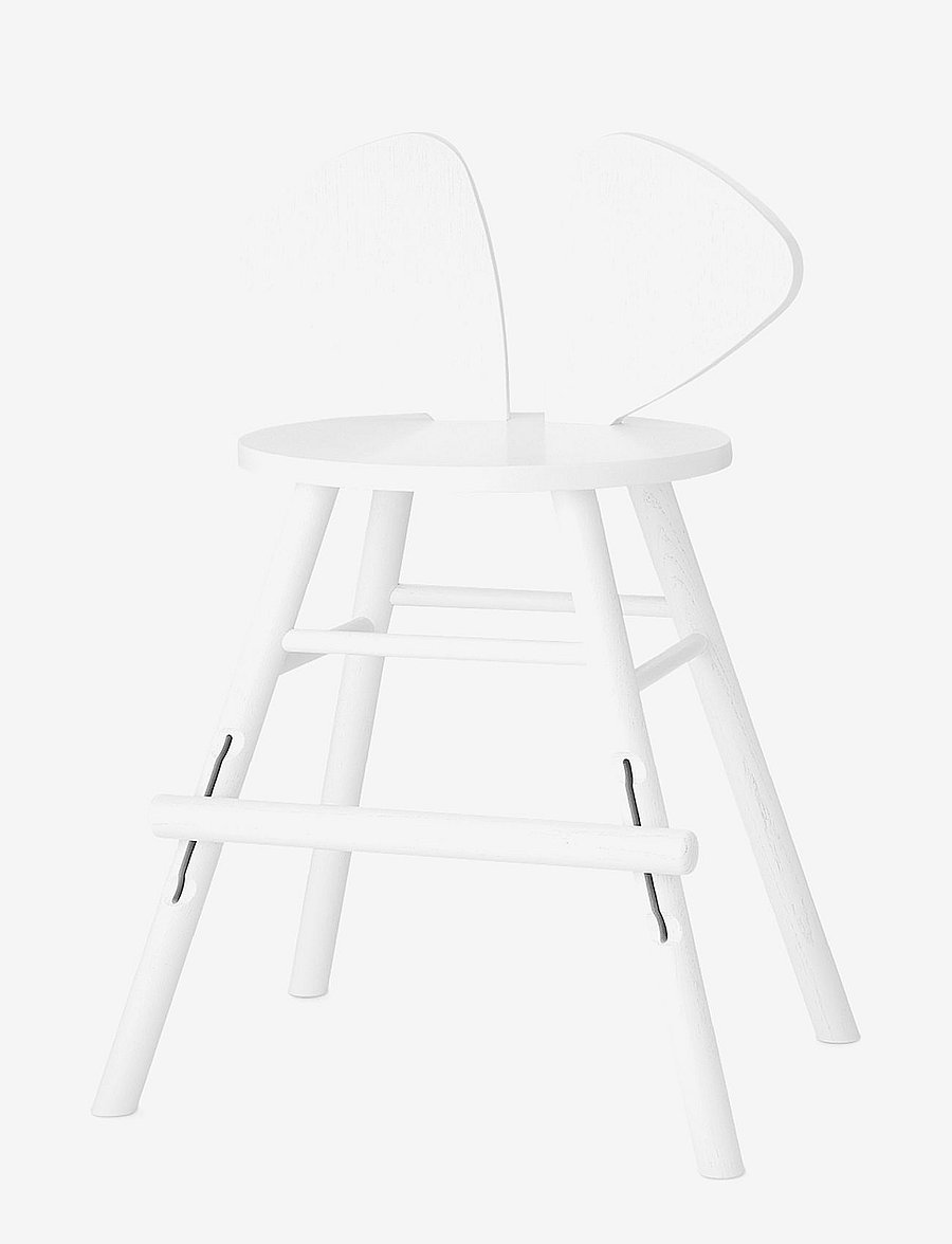 Nofred - Mouse Childrens Chair - kõrged toolid - white - 1