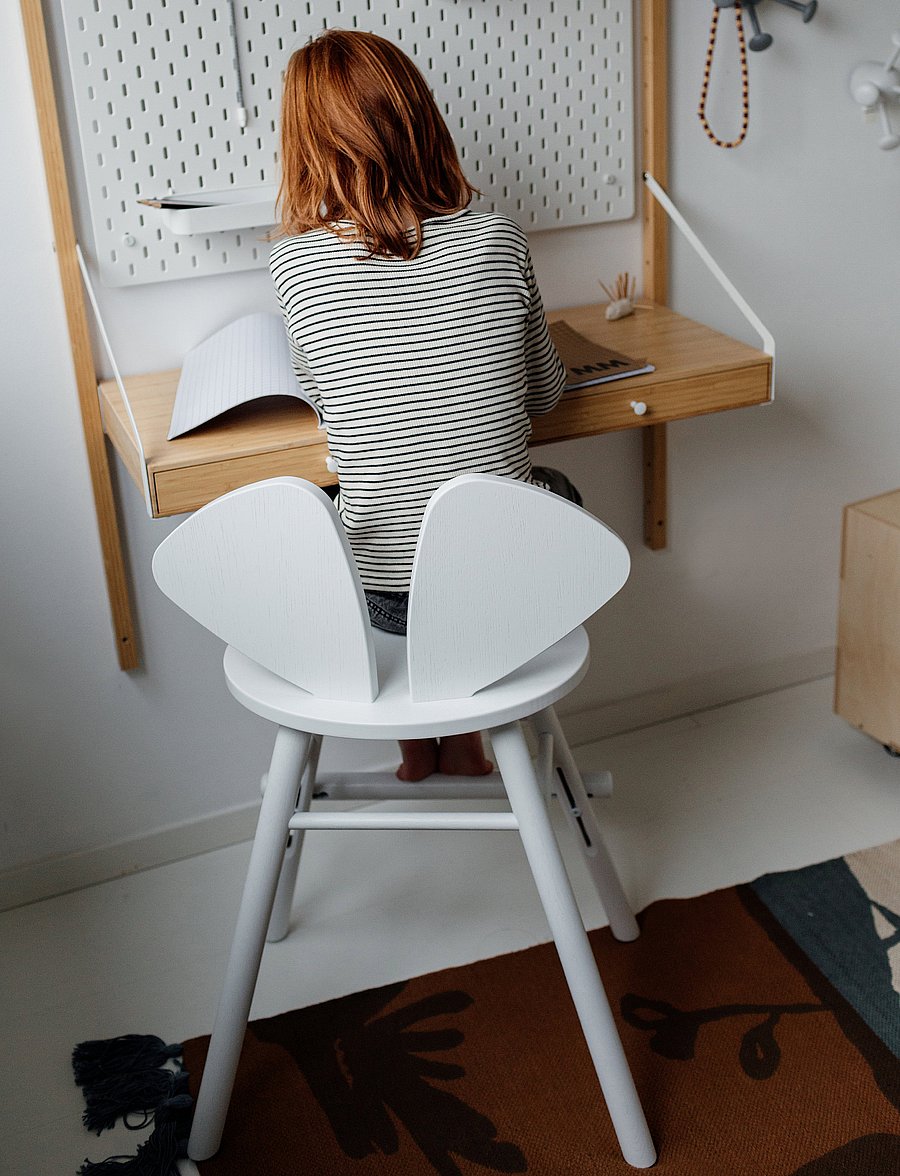 Nofred - Mouse Childrens Chair - kõrged toolid - white - 2