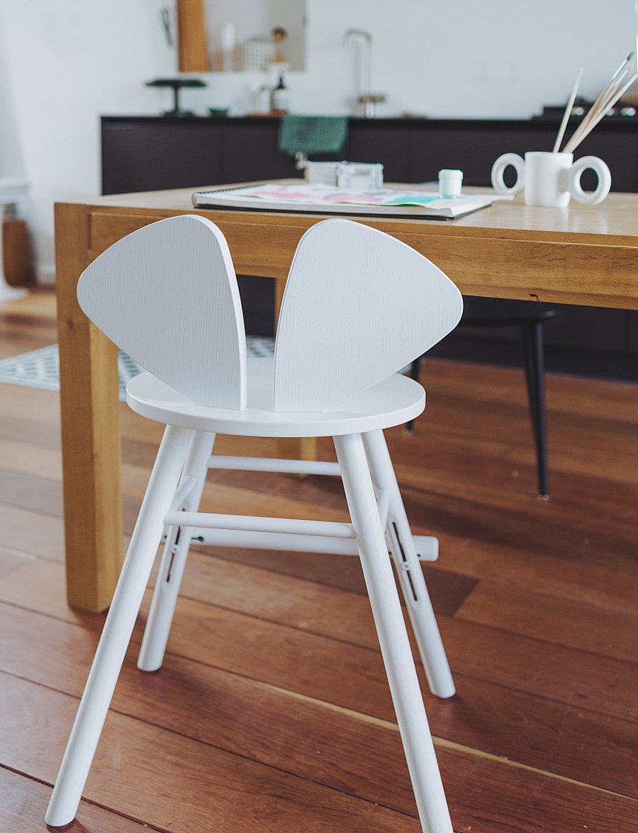 Nofred - Mouse Childrens Chair - kõrged toolid - white - 4