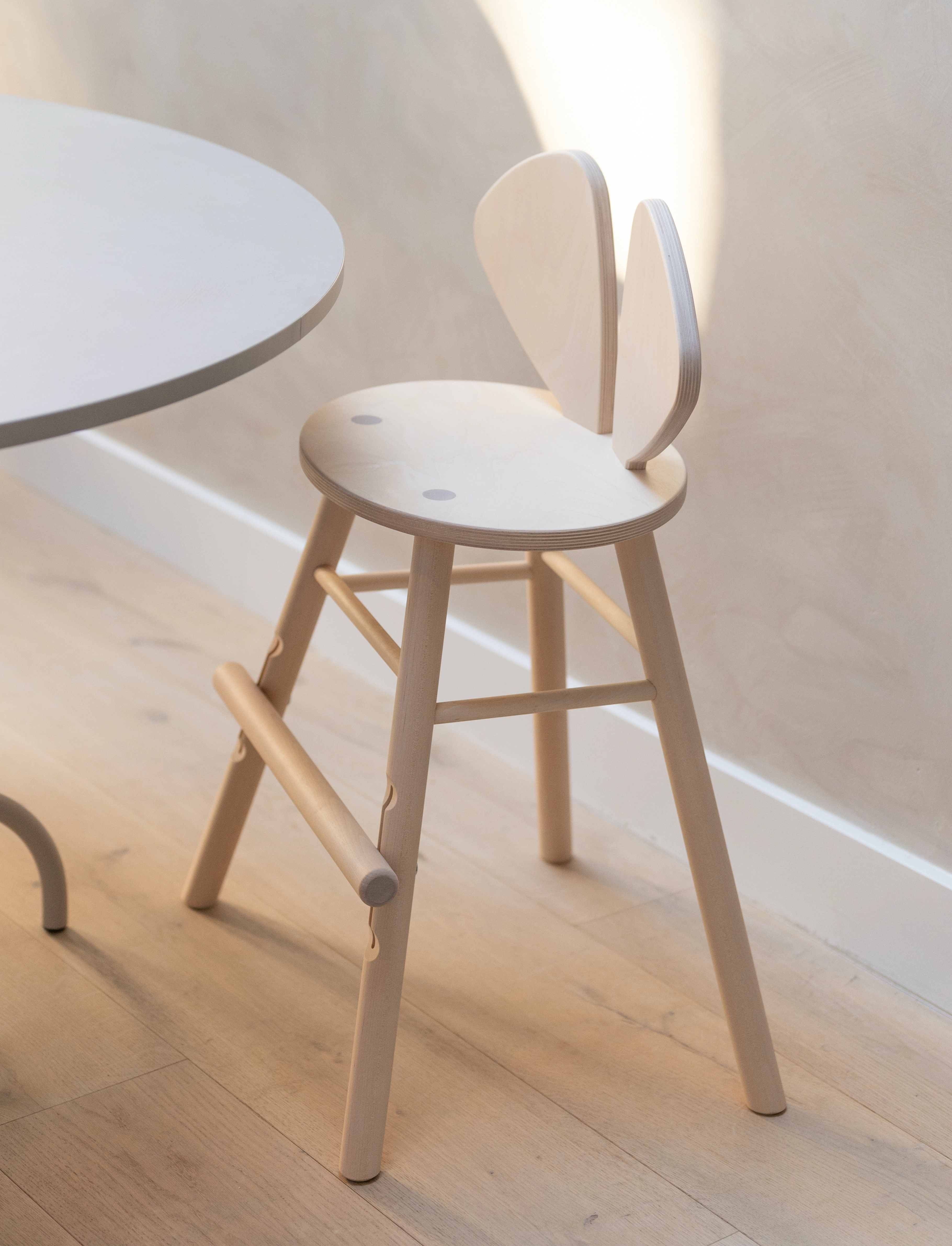 Nofred Mouse Børnestol, 64X 48X 56 cm, Kids Decor, Beige - Furniture, Kinder