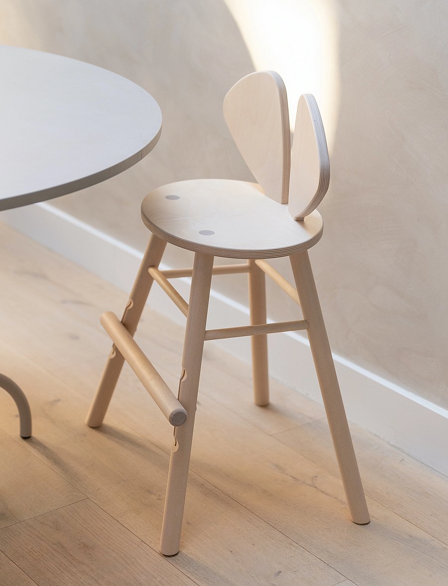Nofred - Mouse Childrens Chair - hochstühle - birch - 0