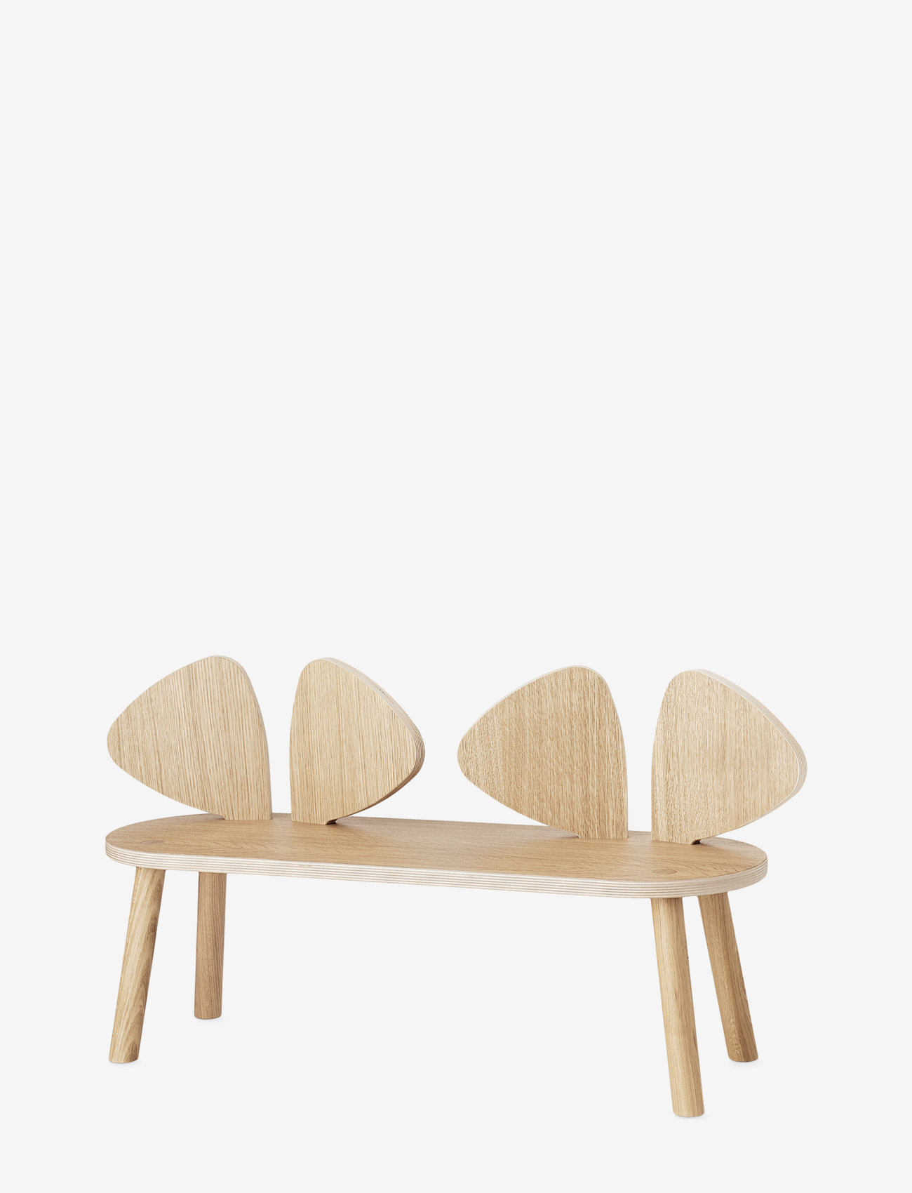 Nofred - Mouse Lastenpenkki - chairs & stools - oak - 1