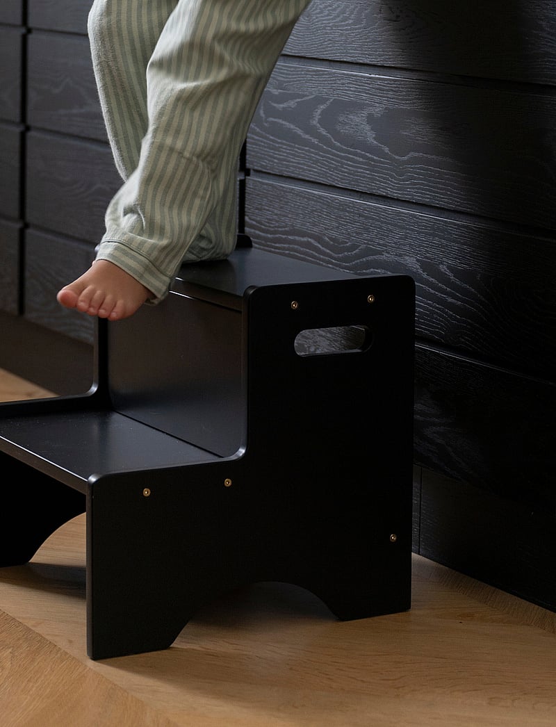 Nofred - Childrens stepstool - astmepink - black - 0